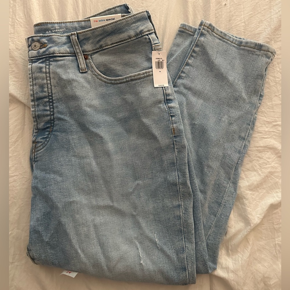 NWT Old Navy High-Rise Straight Jeans